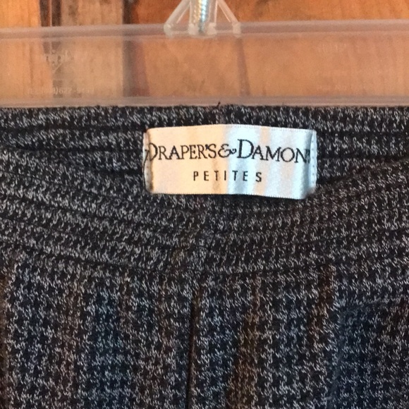 Draper’s and Damon’s women’s trouser, houndstooth print, Petite Large - Picture 2 of 2